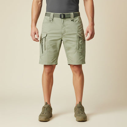 Taktische Herren-Cargoshorts mit integriertem Gürtel-Shorts for men-Alpenkind