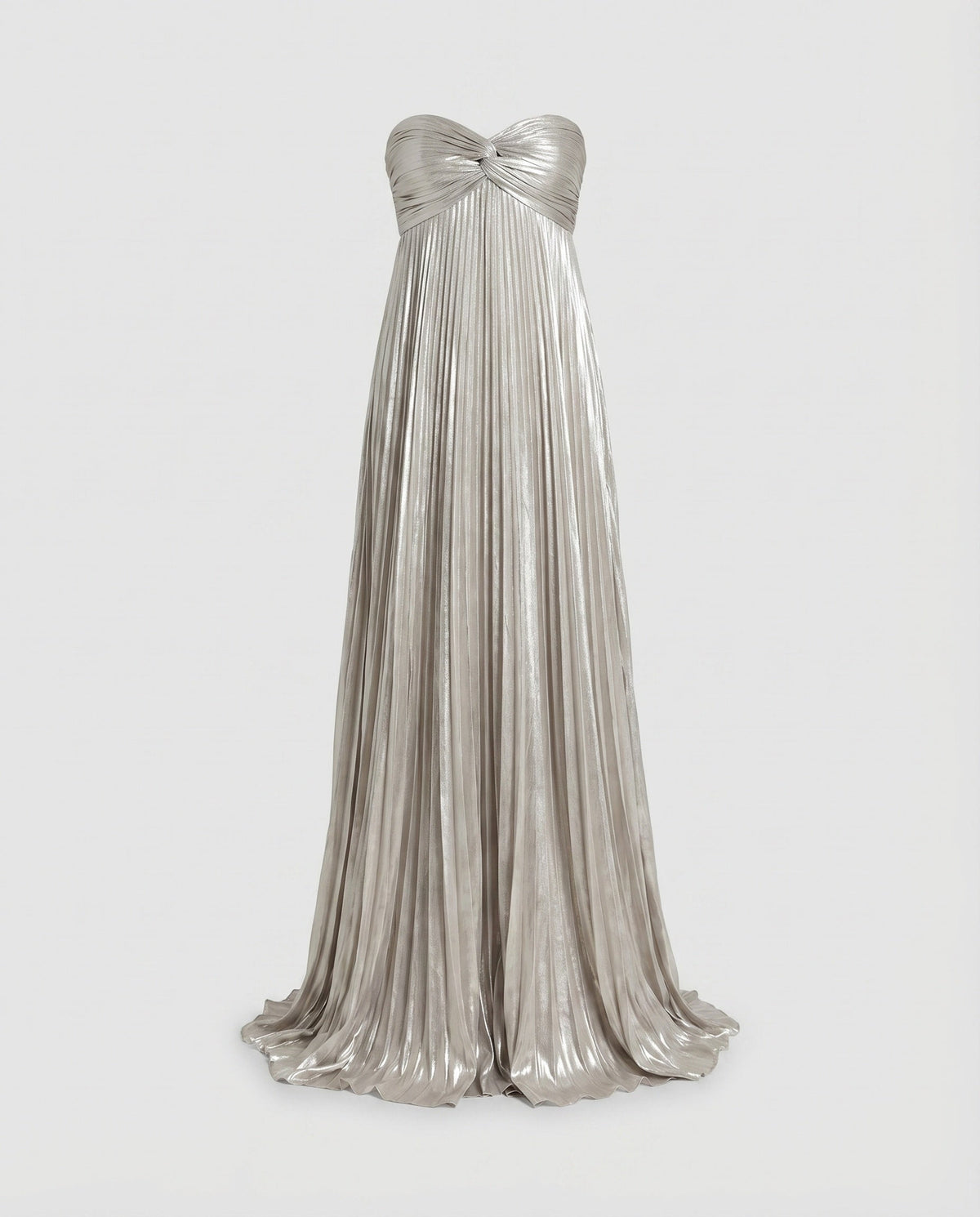Trägerloses, plissiertes Maxi-Kleid für Damen-Maxi Dress-Alpenkind