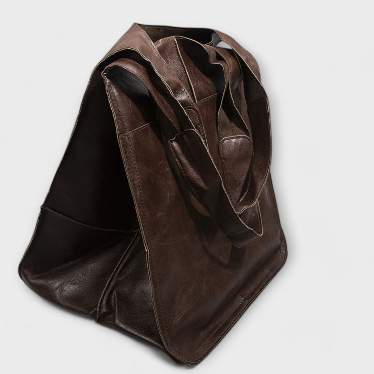 Übergroße Damen-Tragetasche mit aufgesetzter Fronttasche-Accessories for Women-Alpenkind