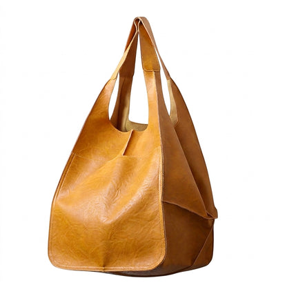 Übergroße Damen-Tragetasche mit aufgesetzter Fronttasche-Accessories for Women-Alpenkind