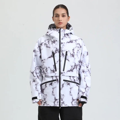 Unisex Kapuzenjacke mit mehreren Reißverschlusstaschen-unisex jacket-Alpenkind