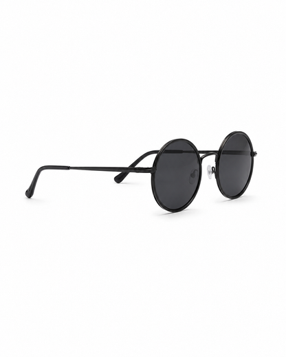 Unisex Runde Sonnenbrille mit dünnen Bügeln-Glasses for men-Alpenkind