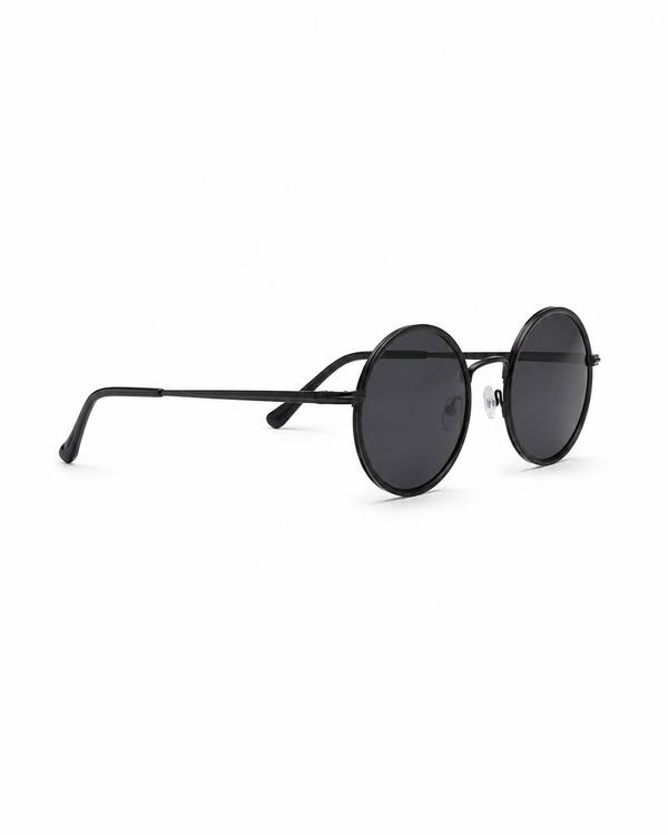 Unisex Runde Sonnenbrille mit dünnen Bügeln-Glasses for men-Alpenkind