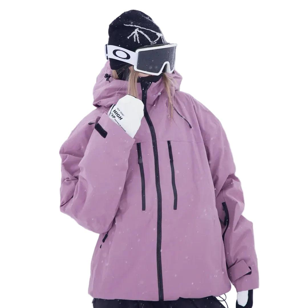 Unisex Schneejacke mit Kapuze-unisex-Alpenkind