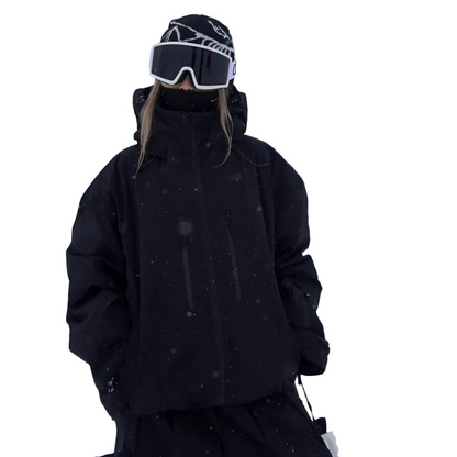 Unisex Schneejacke mit Kapuze-unisex-Alpenkind