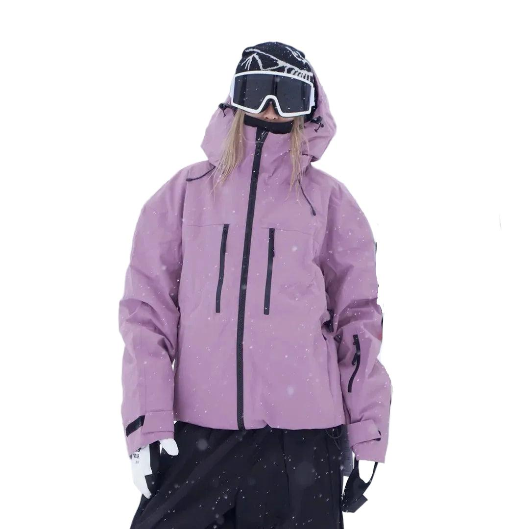 Unisex Schneejacke mit Kapuze-unisex-Alpenkind