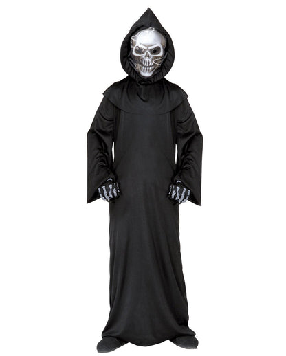 Unisex Sensenmann Halloween-Kostüm mit Maske-Halloween-Alpenkind
