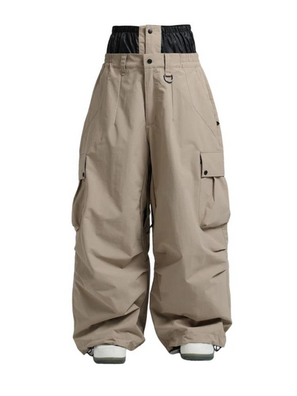 Unisex Snowboard Cargohose mit weitem Bein-unisex-Alpenkind