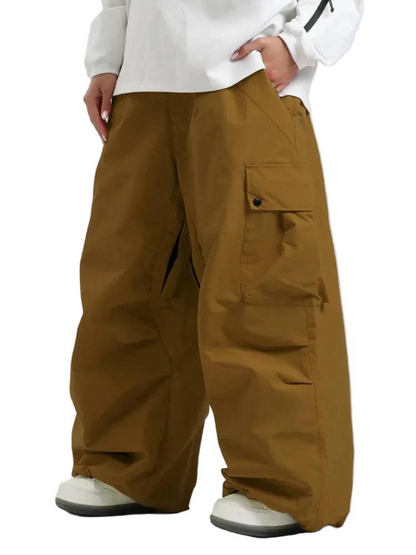 Unisex Snowboard Cargohose mit weitem Bein-unisex-Alpenkind