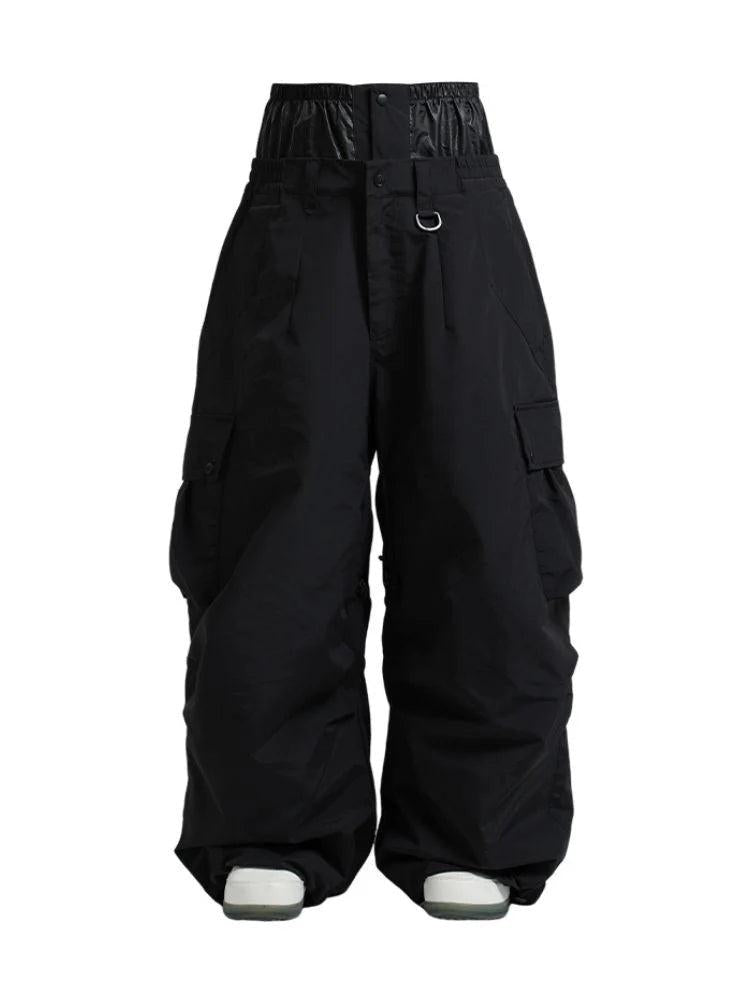 Unisex Snowboard Cargohose mit weitem Bein-unisex-Alpenkind