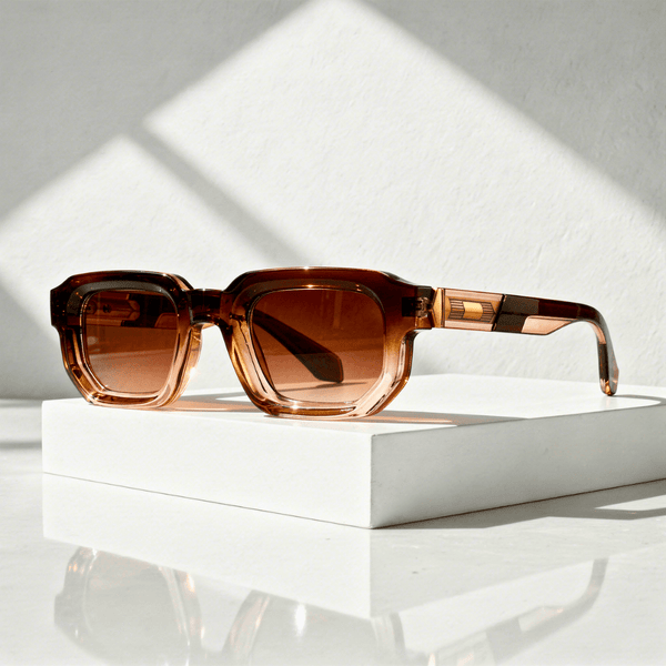 Unisex-Sonnenbrille mit rechteckigem Rahmen-Glasses for women-Alpenkind