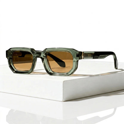 Unisex-Sonnenbrille mit rechteckigem Rahmen-Glasses for women-Alpenkind