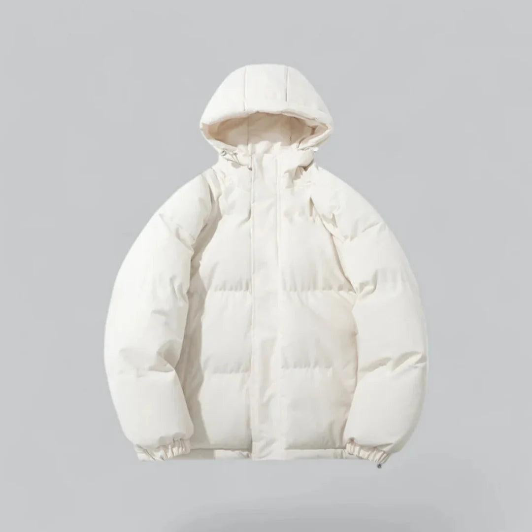 Unisex Winterjacke mit Kapuze und Reißverschluss-unisex-Alpenkind
