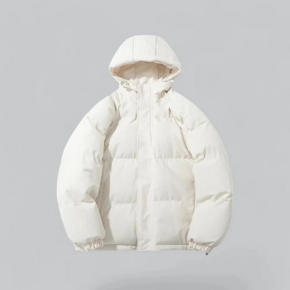 Unisex Winterjacke mit Kapuze und Reißverschluss-unisex-Alpenkind