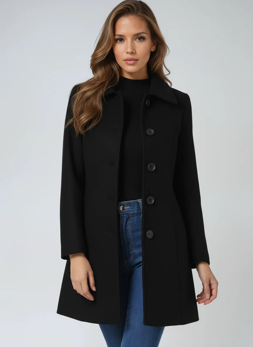 Damenjacke mit Fit-and-Flare-Schnitt – Elegante A-Linien-Silhouette für jeden Anlass