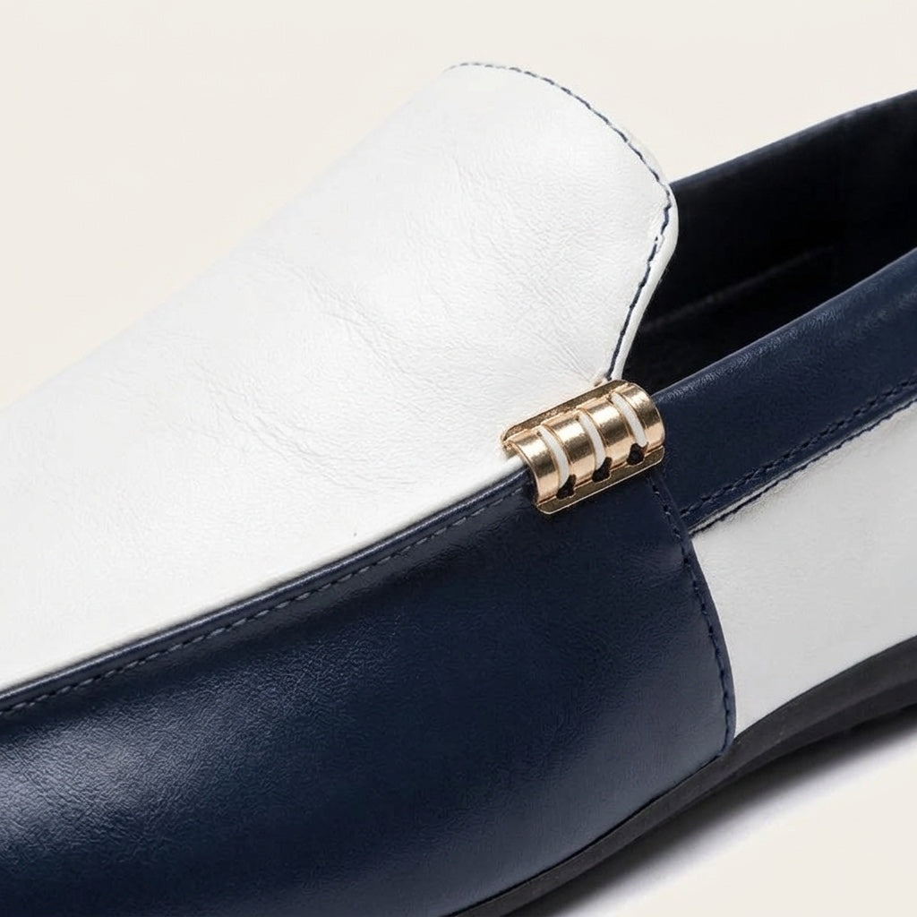 Zweifarbige Herren-Slipper-Footwear for men-Alpenkind